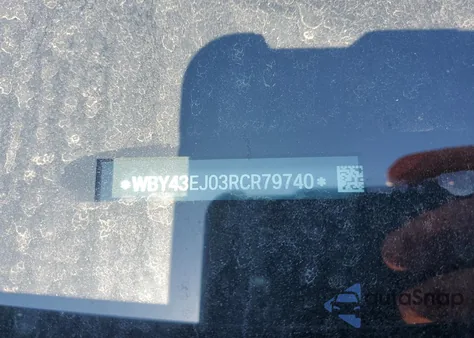 2024 BMW I7 Edrive50 z USA, uszkodzony, nr VIN WBY43EJ03RCR79740